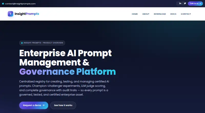 InsightPrompts's website