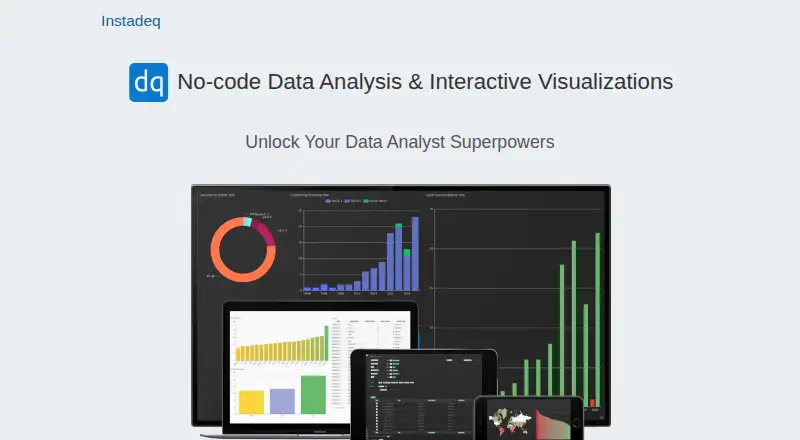 Instadeq's website