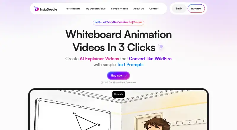 InstaDoodle's website