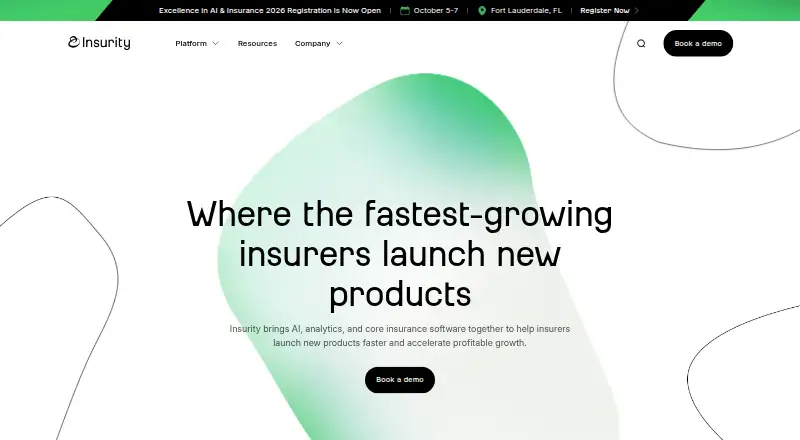 The Insurity ClaimsXPress homepage