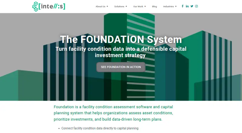 Intellis FOUNDATION's website