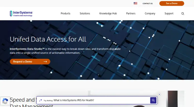 InterSystems Data Studio's website