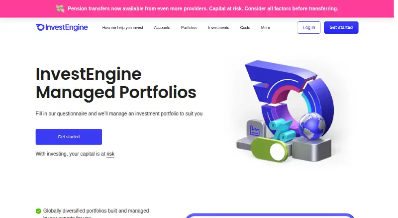 InvestEngine Managed Portfolios's website