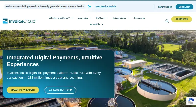 InvoiceCloud's website