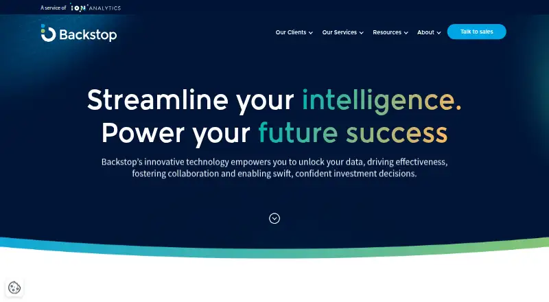 Backstop Solutions's website