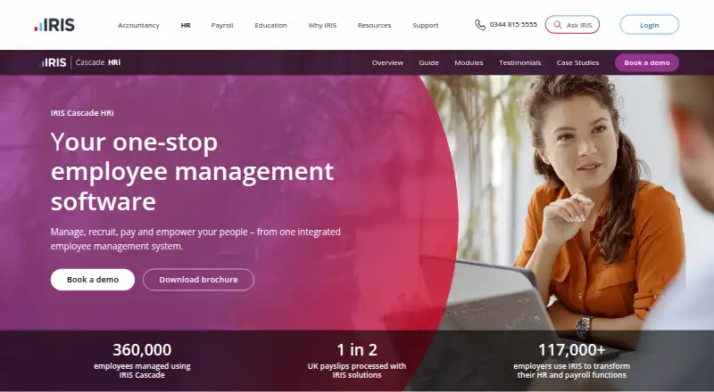 The IRIS Cascade homepage
