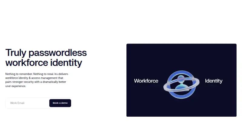 Iru Access's website