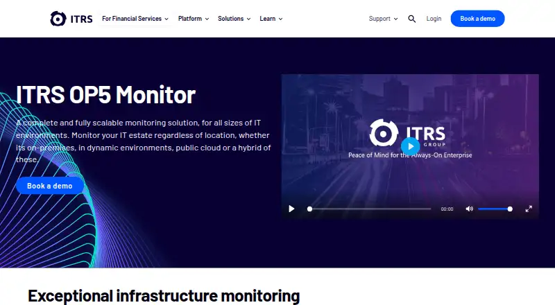 ITRS OP5 Monitor's website