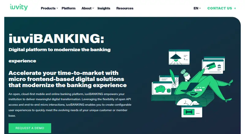 iuviBANKING's website