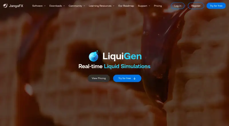 LiquiGen's website