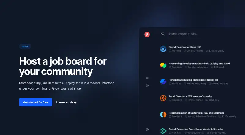 JobKit's website