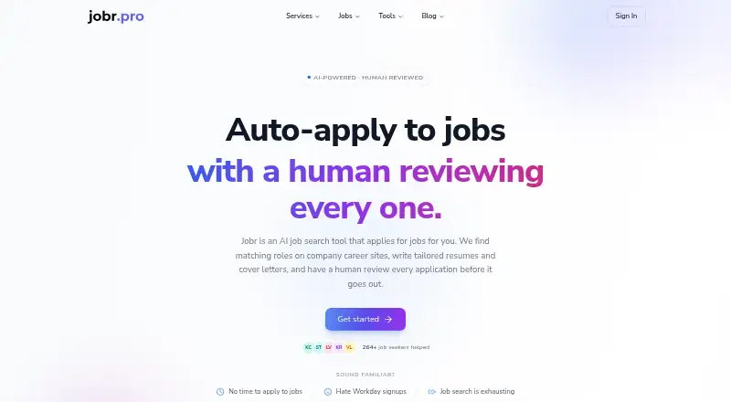 Jobr's website