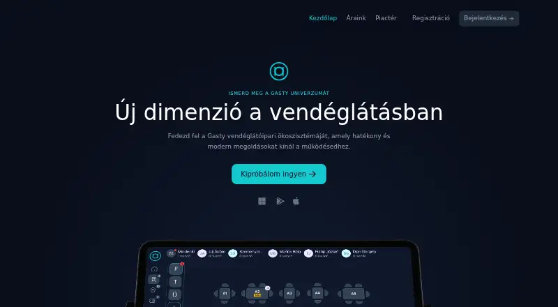The Gasty homepage
