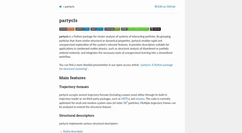 partycls's website