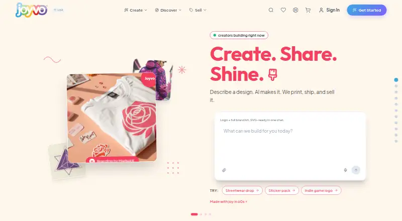 Joyvo's website