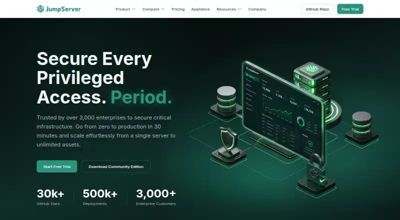 JumpServer's website