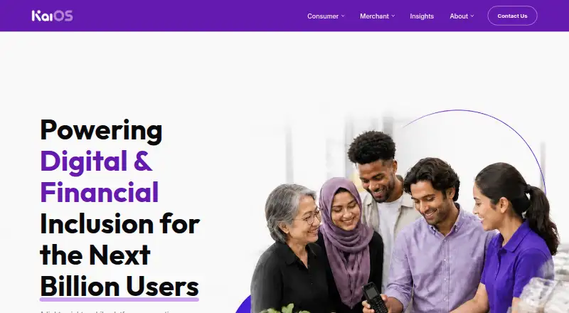 KaiOS's website