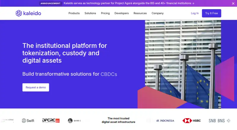 Kaleido's website