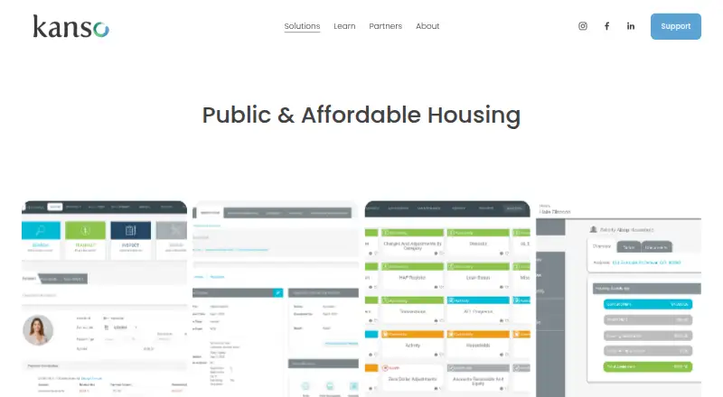 Kanso Public Housing's website