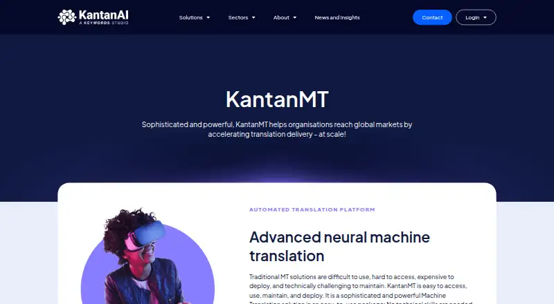 KantanMT's website