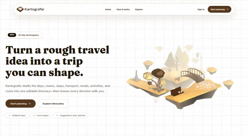 Kartografer's website