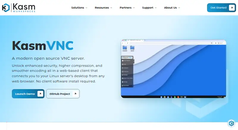 KasmVNC's website