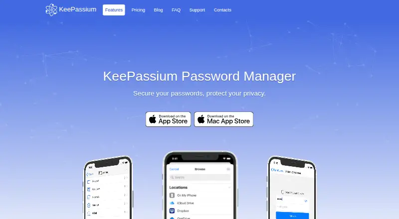 The KeePassium homepage