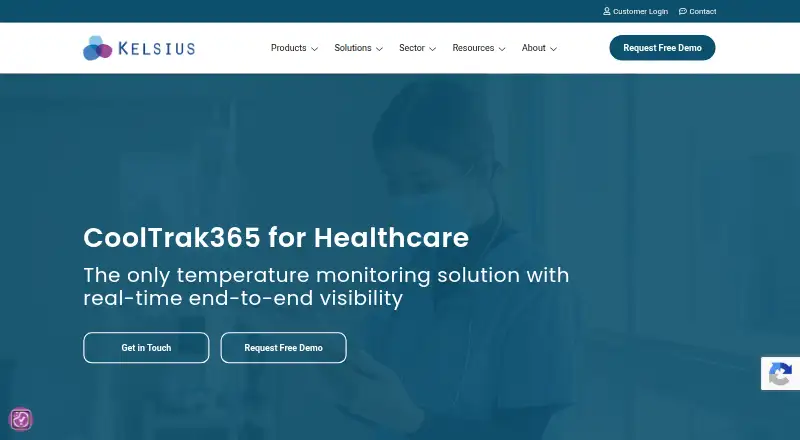 The Kelsius CoolTrak365 homepage