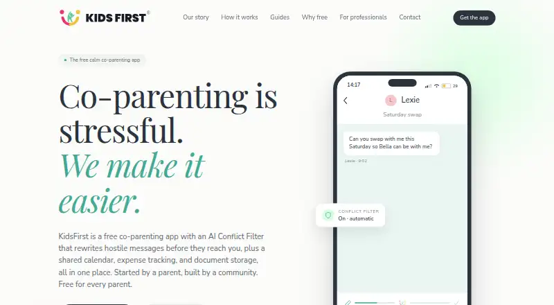 KidsFirst's website