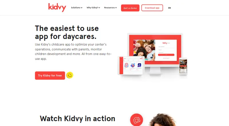 Kidvy's website