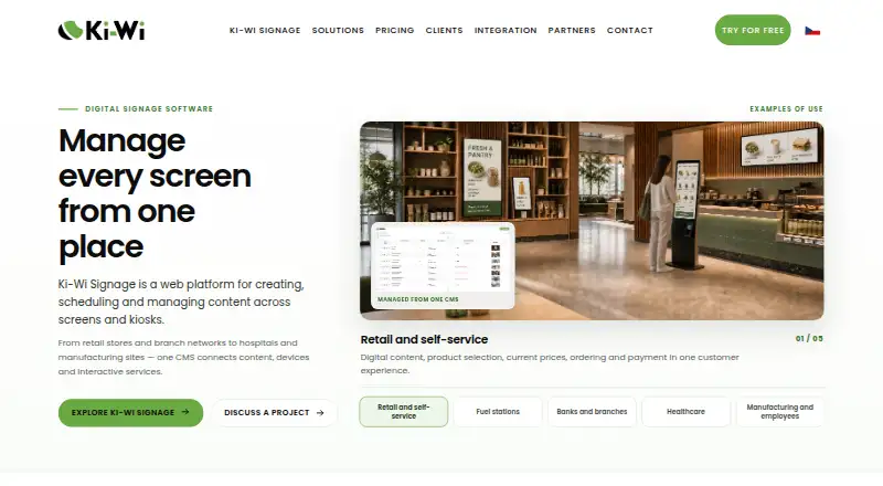 Ki-Wi Signage's website