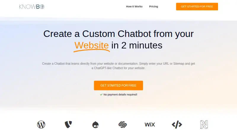 The Knowbo homepage