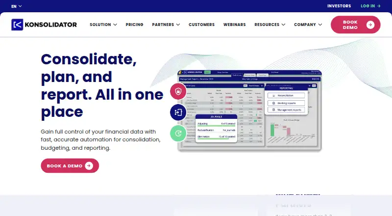 Konsolidator's website