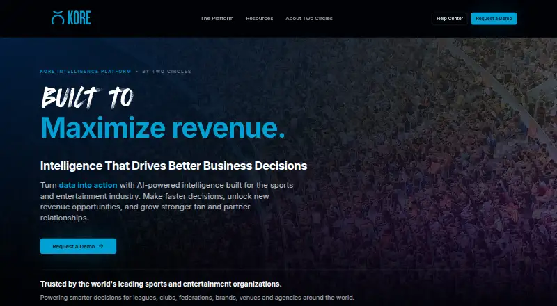 KORE's website