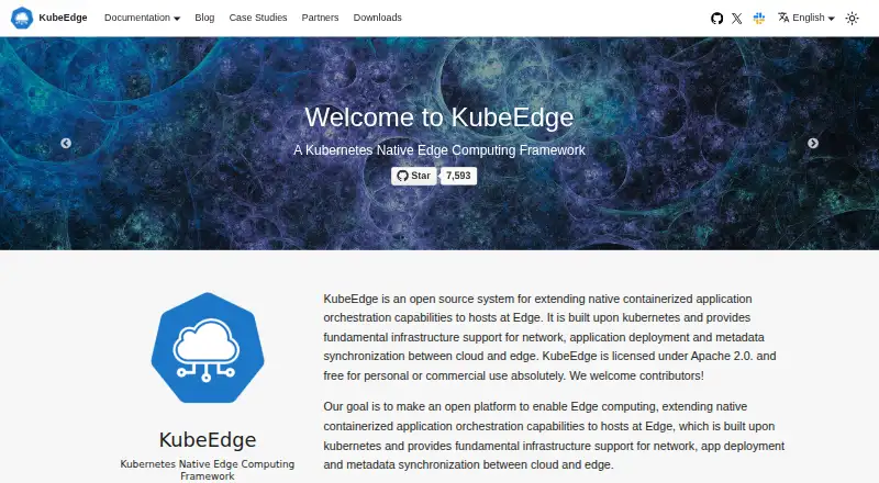 KubeEdge's website