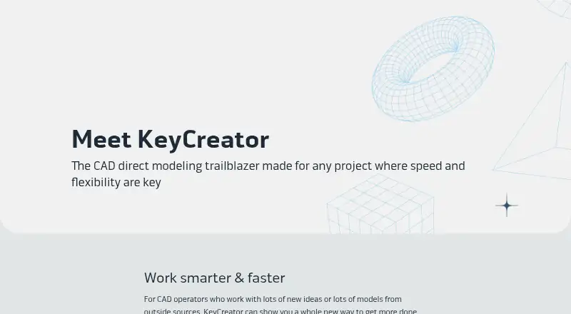 The KeyCreator homepage