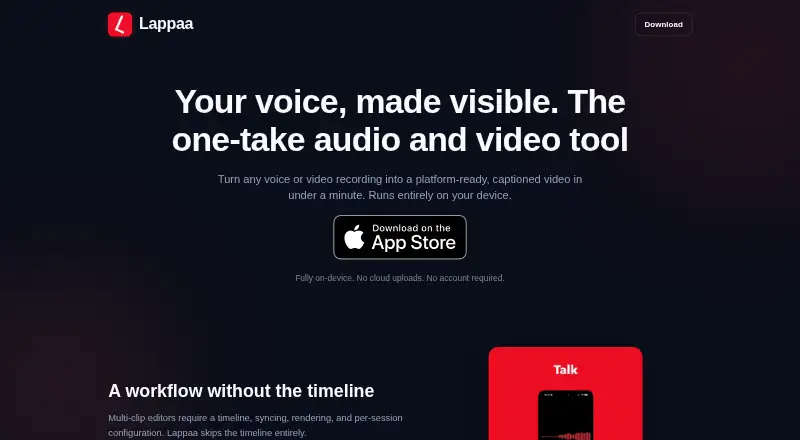 The Lappaa homepage
