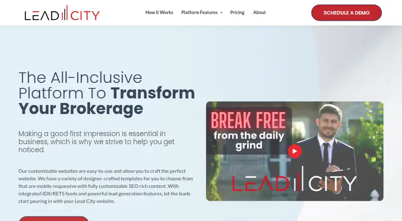 The Lead City homepage