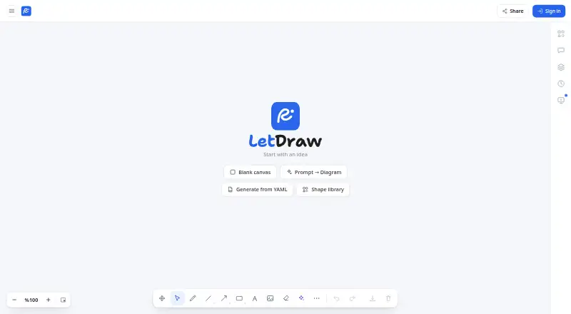 LetDraw's website