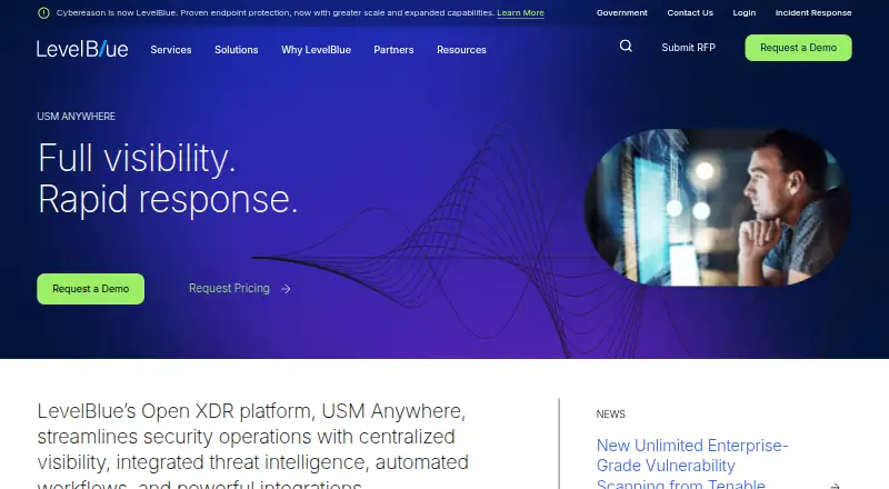 Open Threat Exchange's website