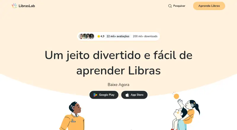 LibrasLab's website