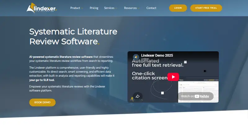 Lindexer's website