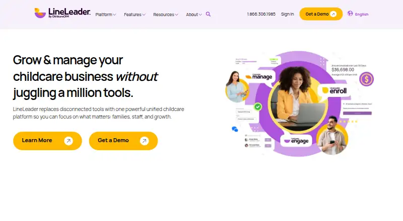 LineLeader's website