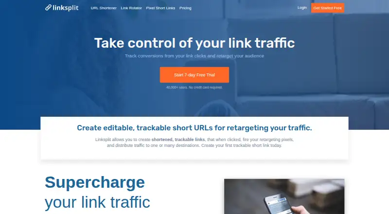 LinkSplit's website