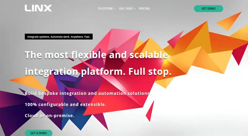 The Linx homepage