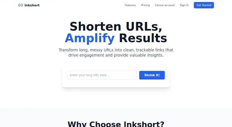 lnkshort's website