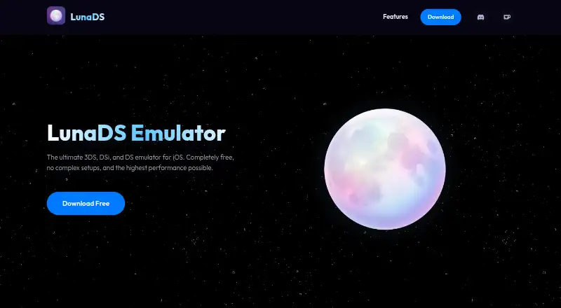 LunaDS's website