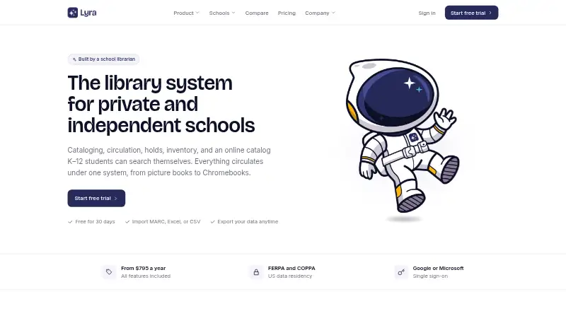 Lyra's website