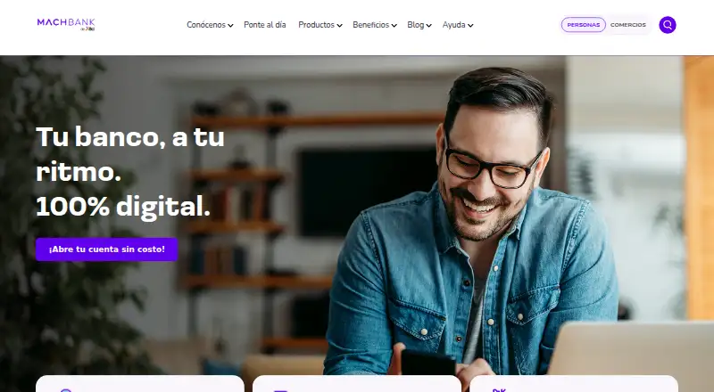 The MACHBANK homepage