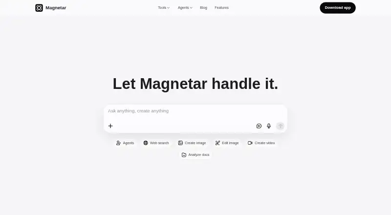 The Magnetar homepage